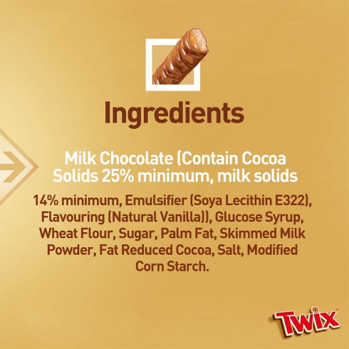 Twix® 50g (5pcs) Multipack