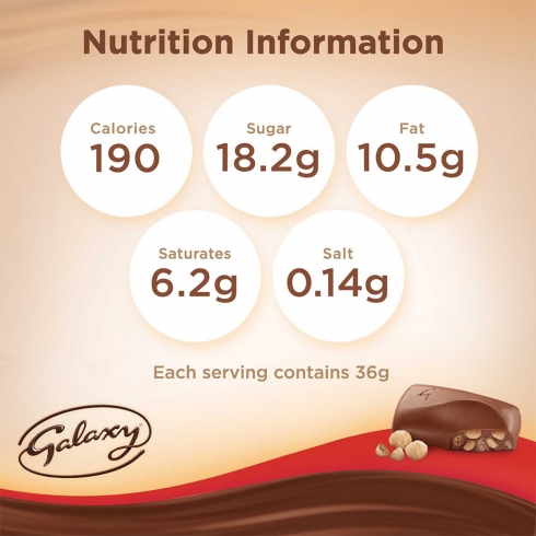Galaxy® Crispy Chocolate Bar 36g
