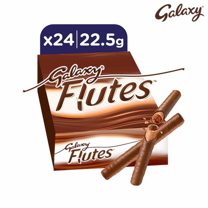 Galaxy® Flutes Chocolate Twin Finger 22.5g Galaxy® Flutes Chocolate Twin Finger 22.5g