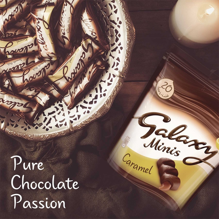 Galaxy® Minis (12pcs) Caramel 168g x12