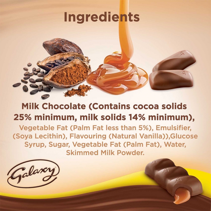 Galaxy® Minis (12pcs) Caramel 168g x12