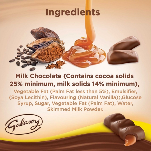Galaxy® Minis (20pcs) Caramel 280g
