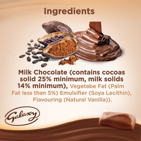 Galaxy® Smooth Milk 40g Multipack 5pcs
