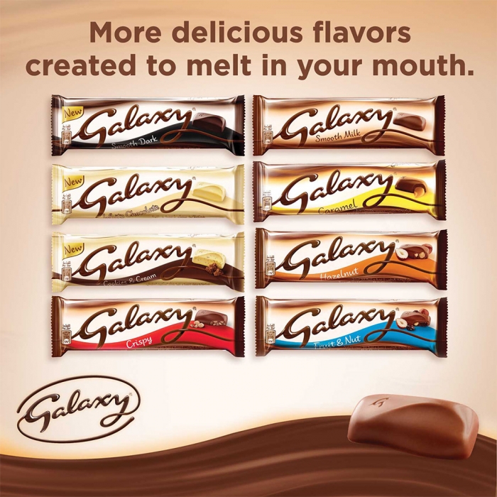 Galaxy® Smooth Milk 40g Multipack 5pcs