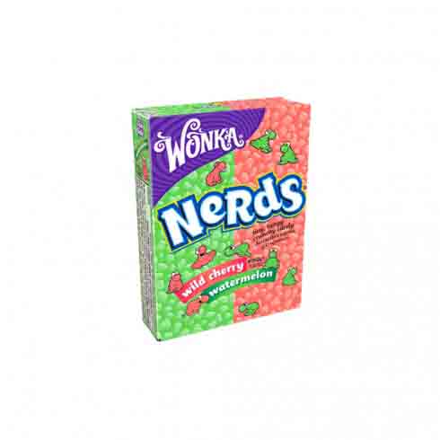 WONKA NERDS WILDCHERRY & WATERLEMON 46.7g