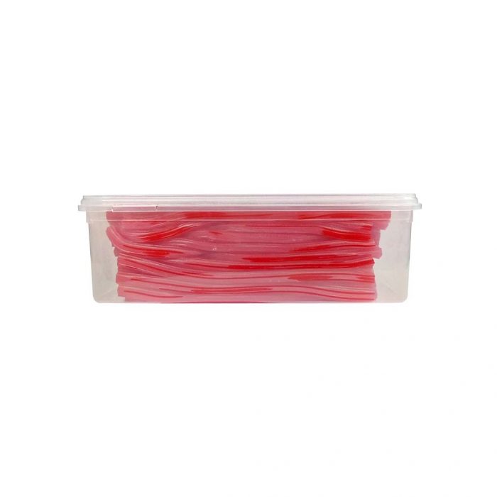 Strawberry flavoured jelly candy