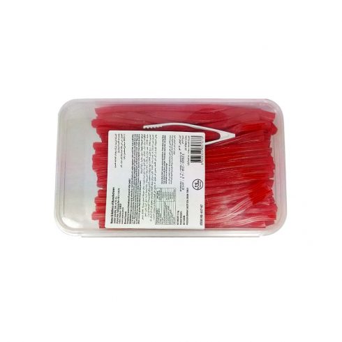 Strawberry flavoured jelly candy