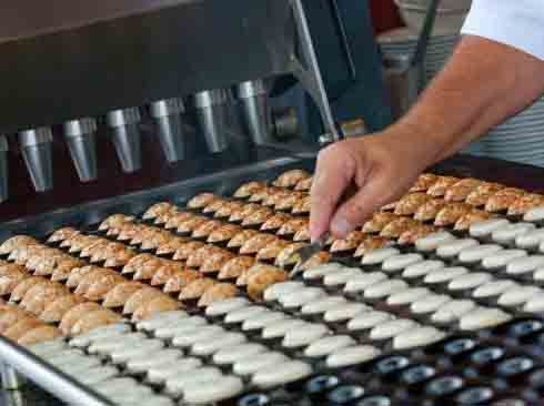 Poffertjes or Dutch Pancakes