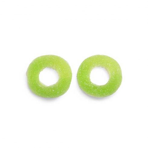 Sour Apple Rings Gum Candy