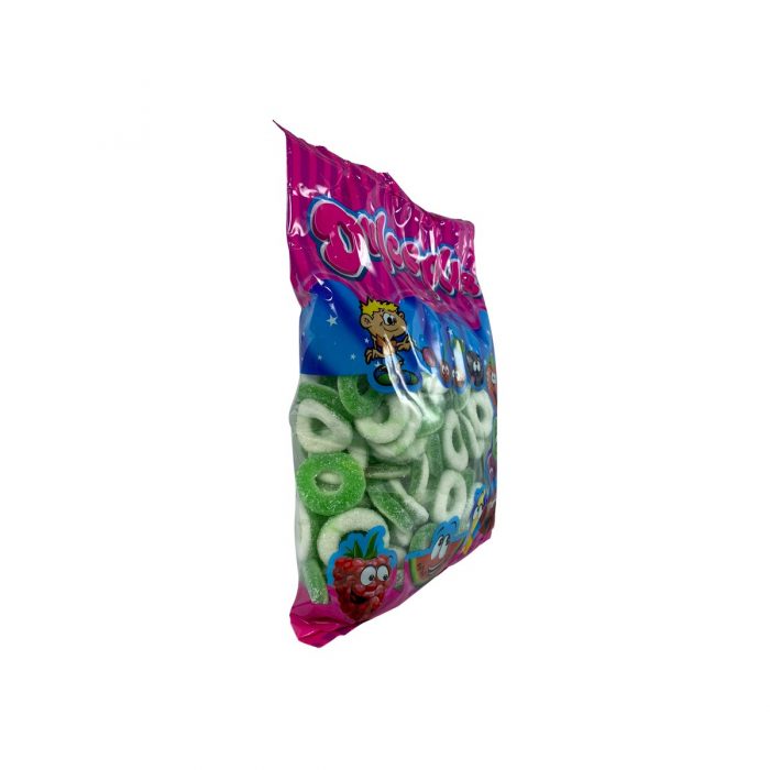 Sour Apple Rings Gum Candy