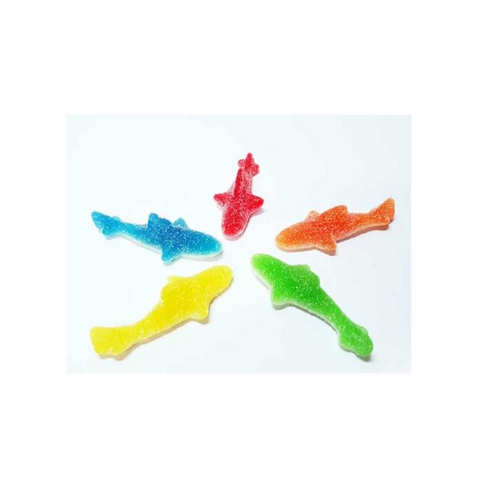 Sour Big Sharks Gummy Candy Sour Big Sharks Gummy Candy