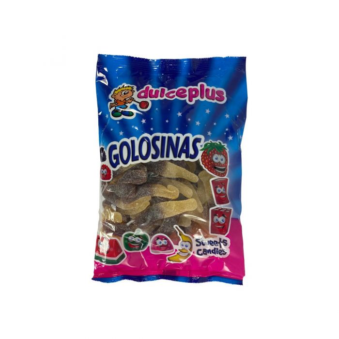 Sour Fizzy Cola Bottles Gummy Candy