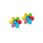 Sour Multicolour Flowers Candy