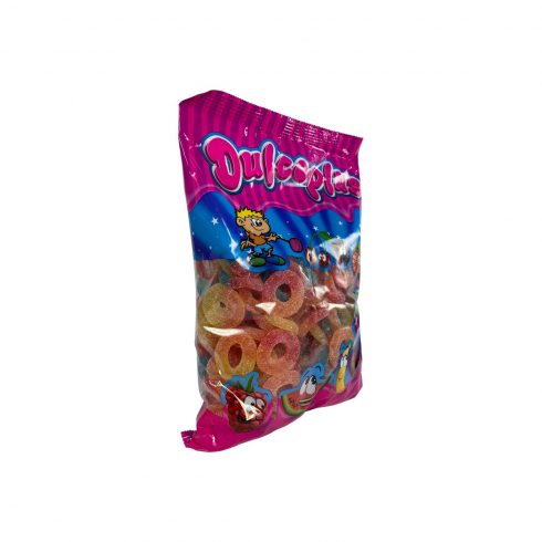 Sour Multicolor Rings Gummy Candy