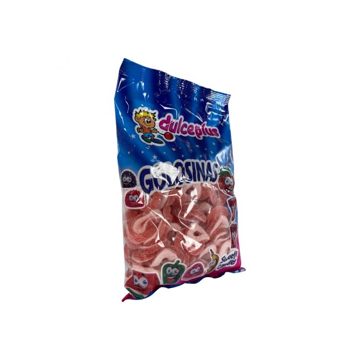 Sour Strawberry Rings Gummy Candy