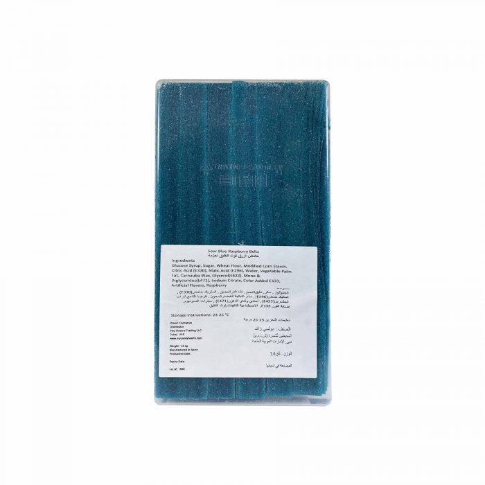 Sour Blue Raspberry Belts Gummy