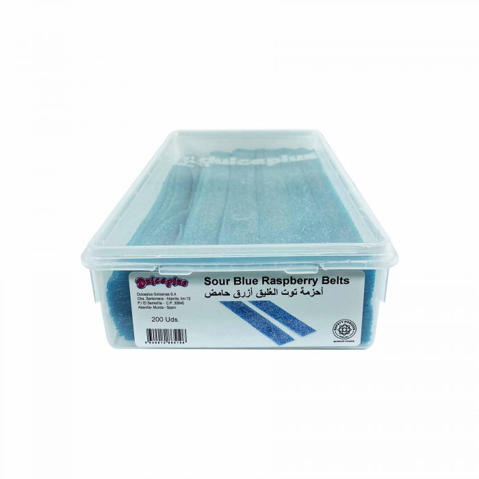 Sour Blue Raspberry Belts Gummy
