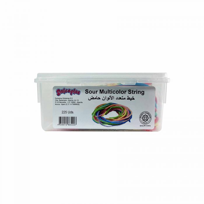 Sour Multicolor String Gummy