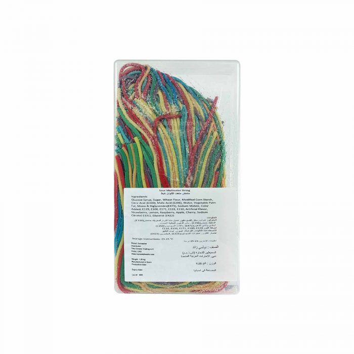 Sour Multicolor String Gummy