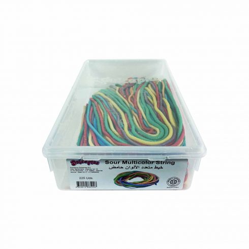 Sour Multicolor String Gummy