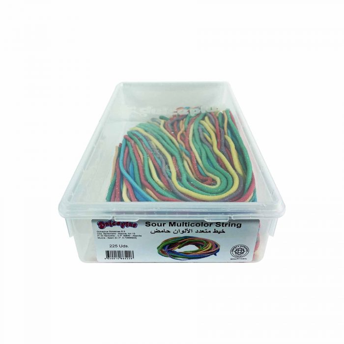 Sour Multicolor String Gummy