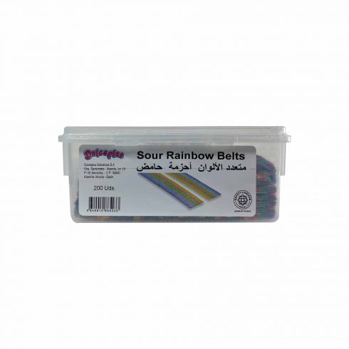 Sour Rainbow Belts Gummy