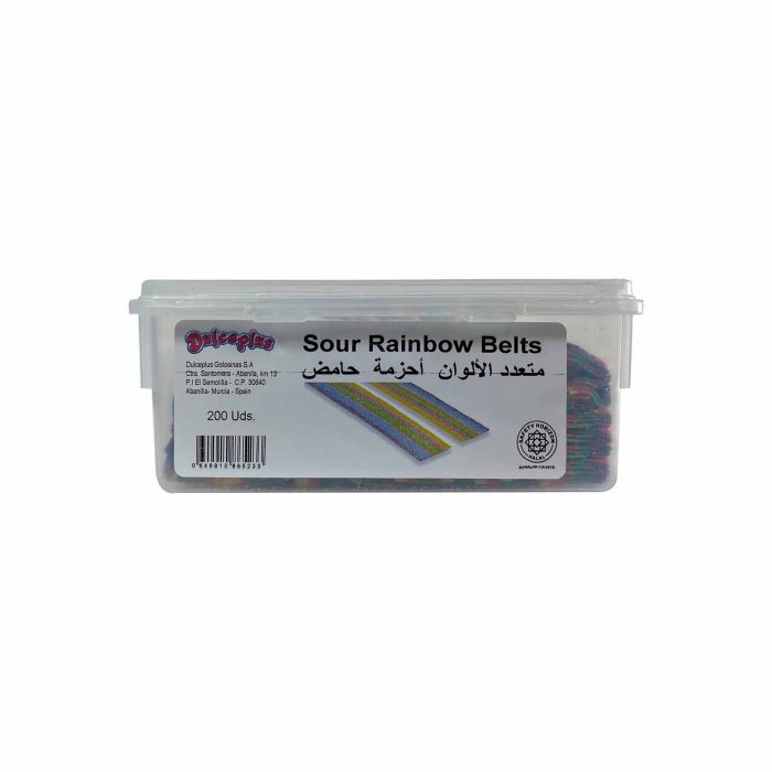 Sour Rainbow Belts Gummy