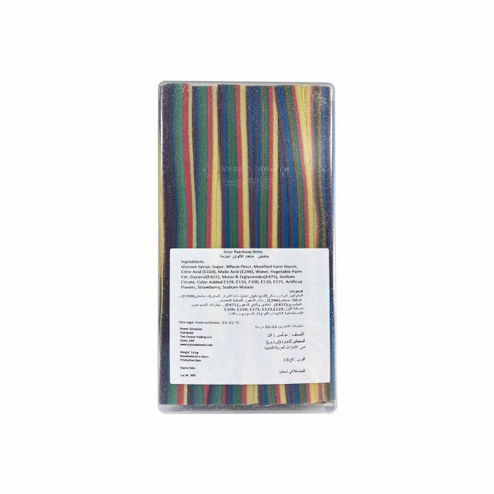 Sour Rainbow Belts Gummy