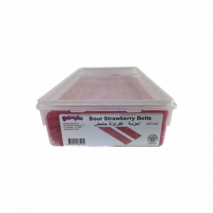 Sour Strawberry Belts Gummy