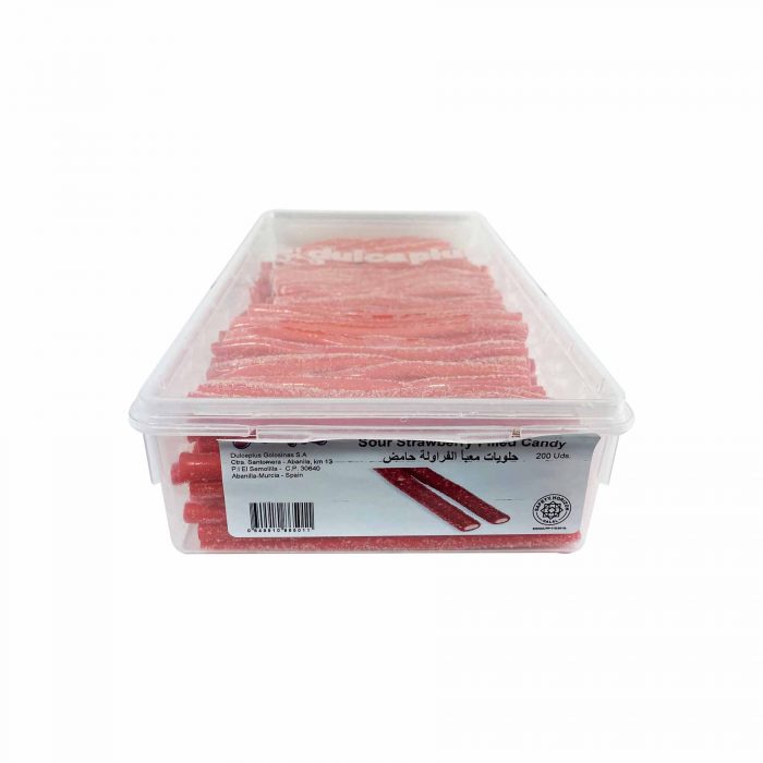 Sour Strawberry Filled Candy