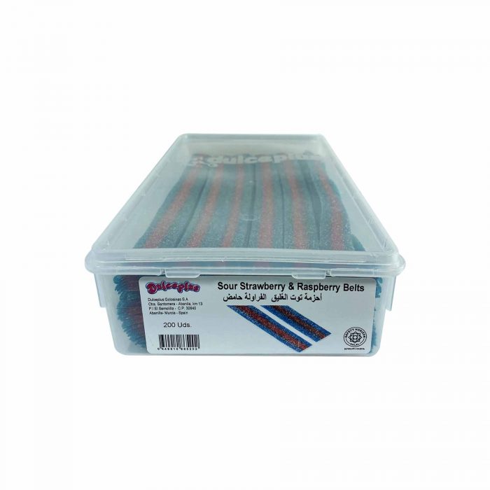 Sour Strawberry & Raspberry Belts Gummy