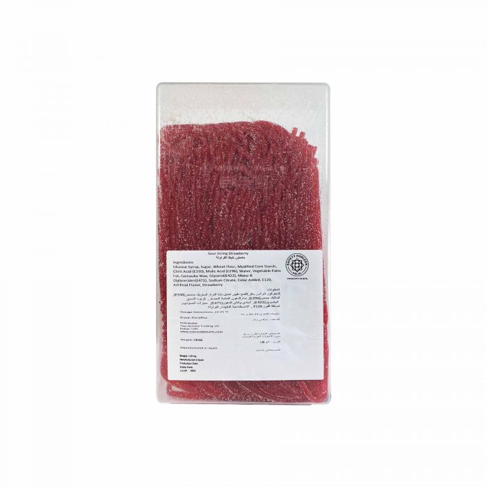 Sour String Strawberry Gummy
