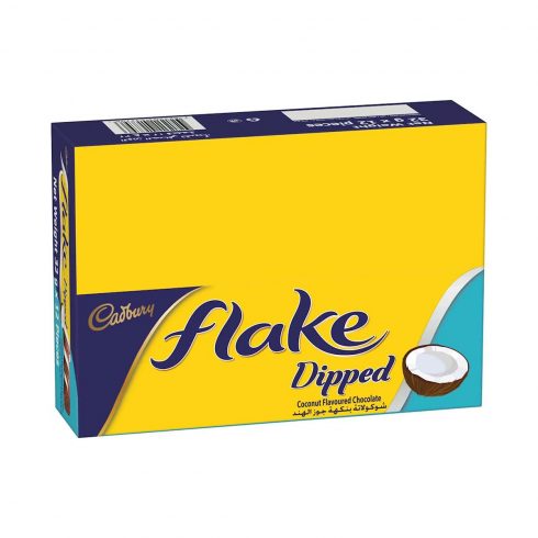 CADBURY Flake Dipped COCONUT 32g, 12Box of 12pcs - Image 1