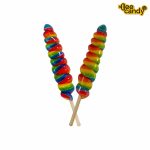Spiral Rainbow Lollipop 40g