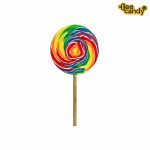 Spiral Rainbow Lollipop 40g