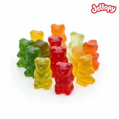 JELLOPY Gummy Teddy Bears 1kg - Image 1