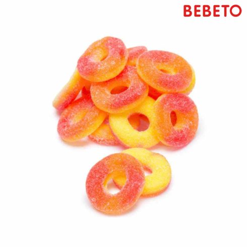 BEBETO Peach Rings (S) 1kg Bag