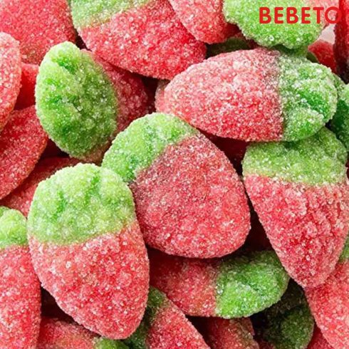 Sugared Strawberry Gummy Bag of 2kg - Image 3