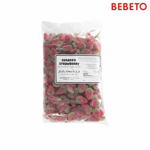 Sugared Strawberry Gummy Bag of 2kg - Image 2