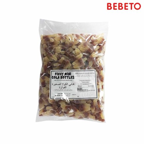 BEBETO Sour Apple Belts Gummy Bag of 1.5kg - Image 2