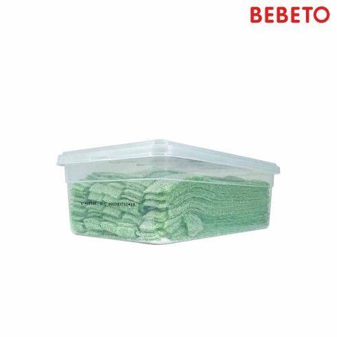 BEBETO Sour Apple Belts Gummy Bag of 1.5kg - Image 3