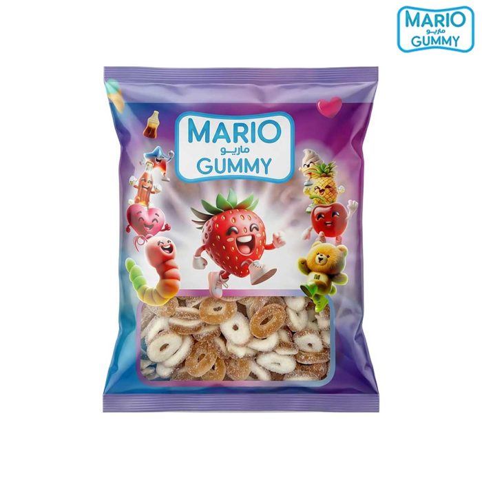 MARIO Fizzy Cola Rings 1kg