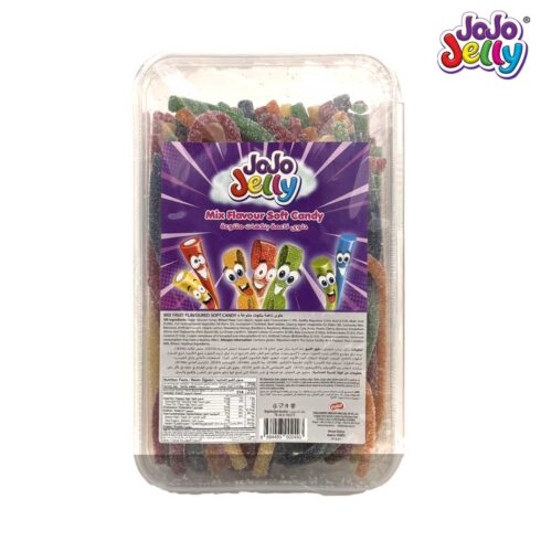JojoJelly Mix Colour Sour Pencils 1kg