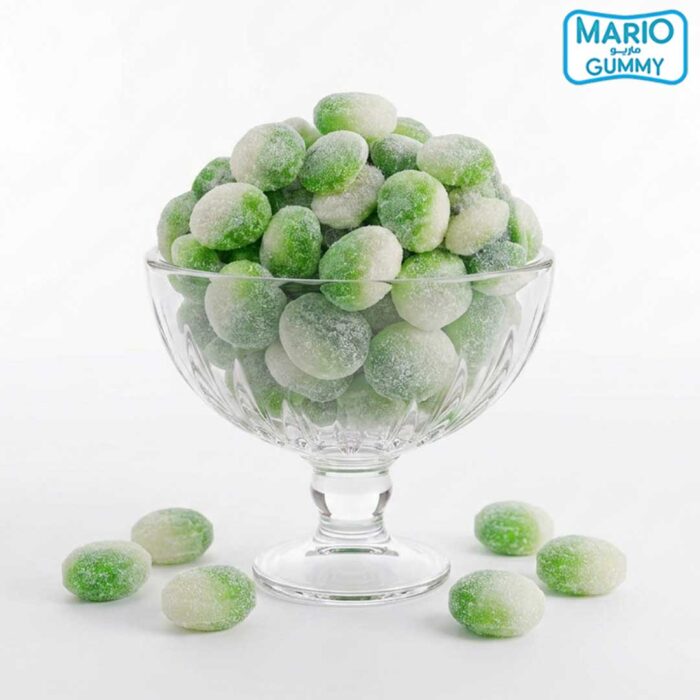 MARIO Gummy Green Kisses 1kg MARIO Gummy Green Kisses 1kg